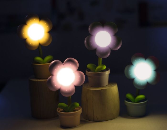 Mini lámpara Flor