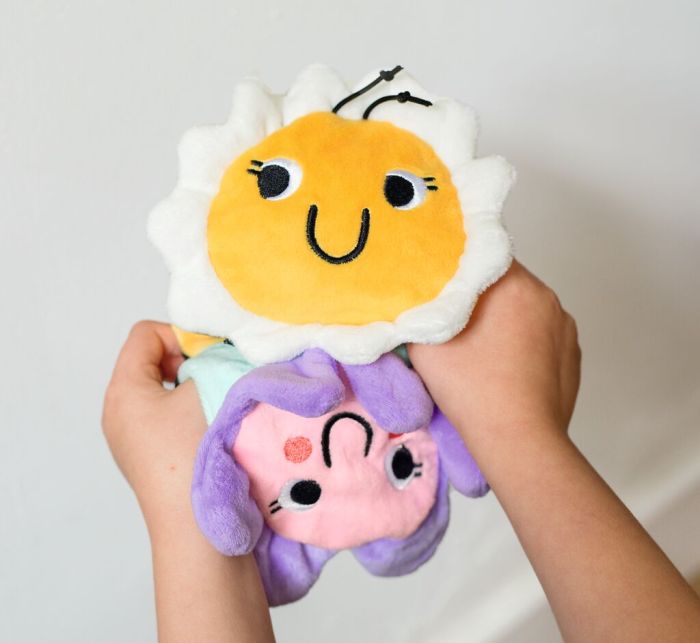 Peluche reversible primavera