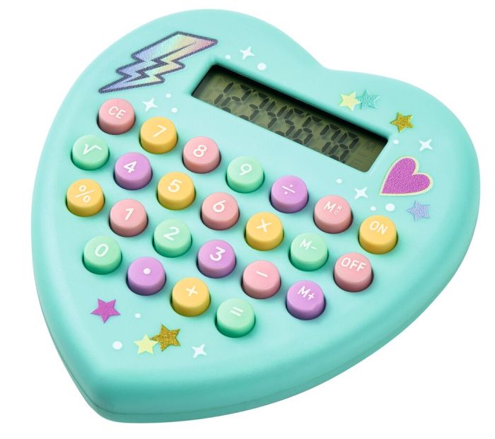 Calculadora en forma de corazón