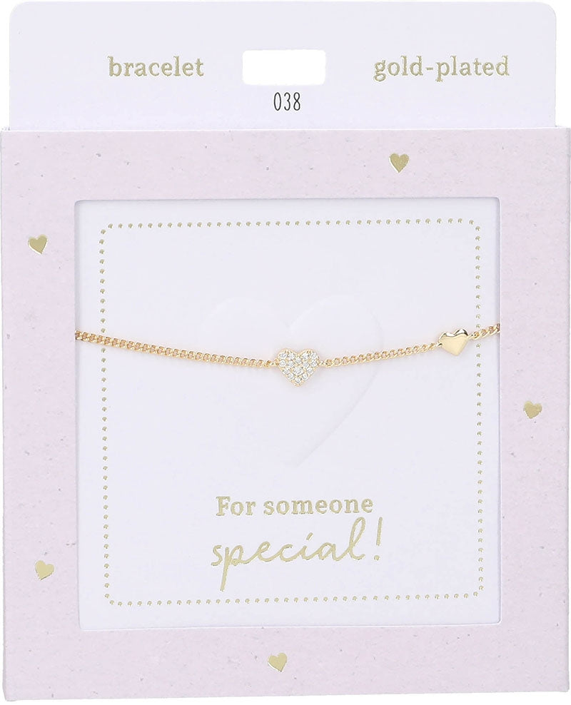 Pulsera Heart of Gold : Heart solid golden