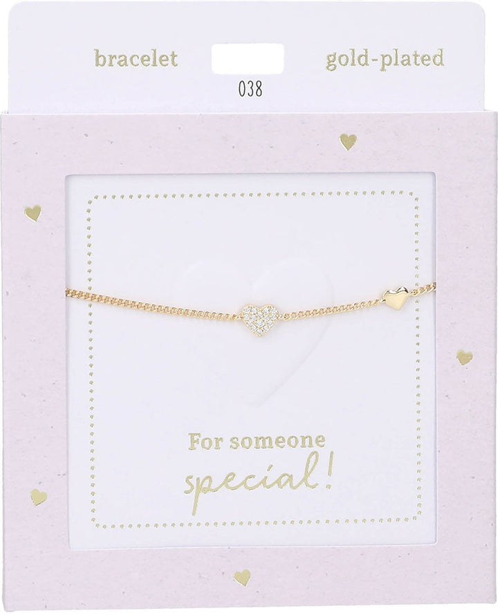 Pulsera Heart of Gold : Heart solid golden