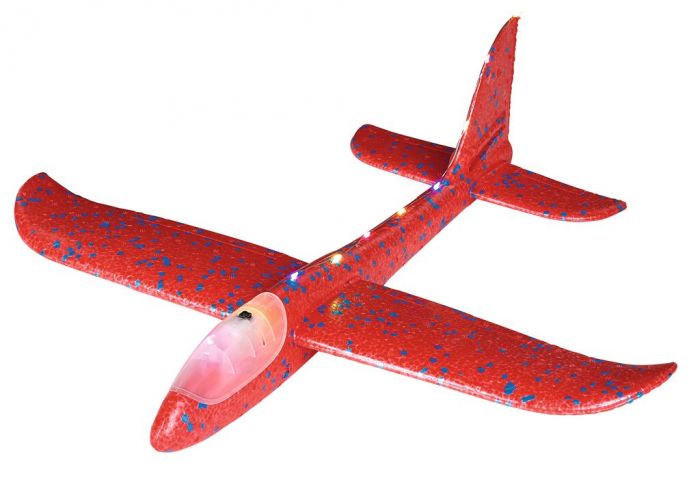 Avión Planeador con Luz Led