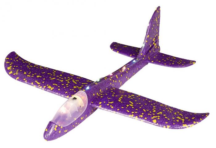 Avión Planeador con Luz Led