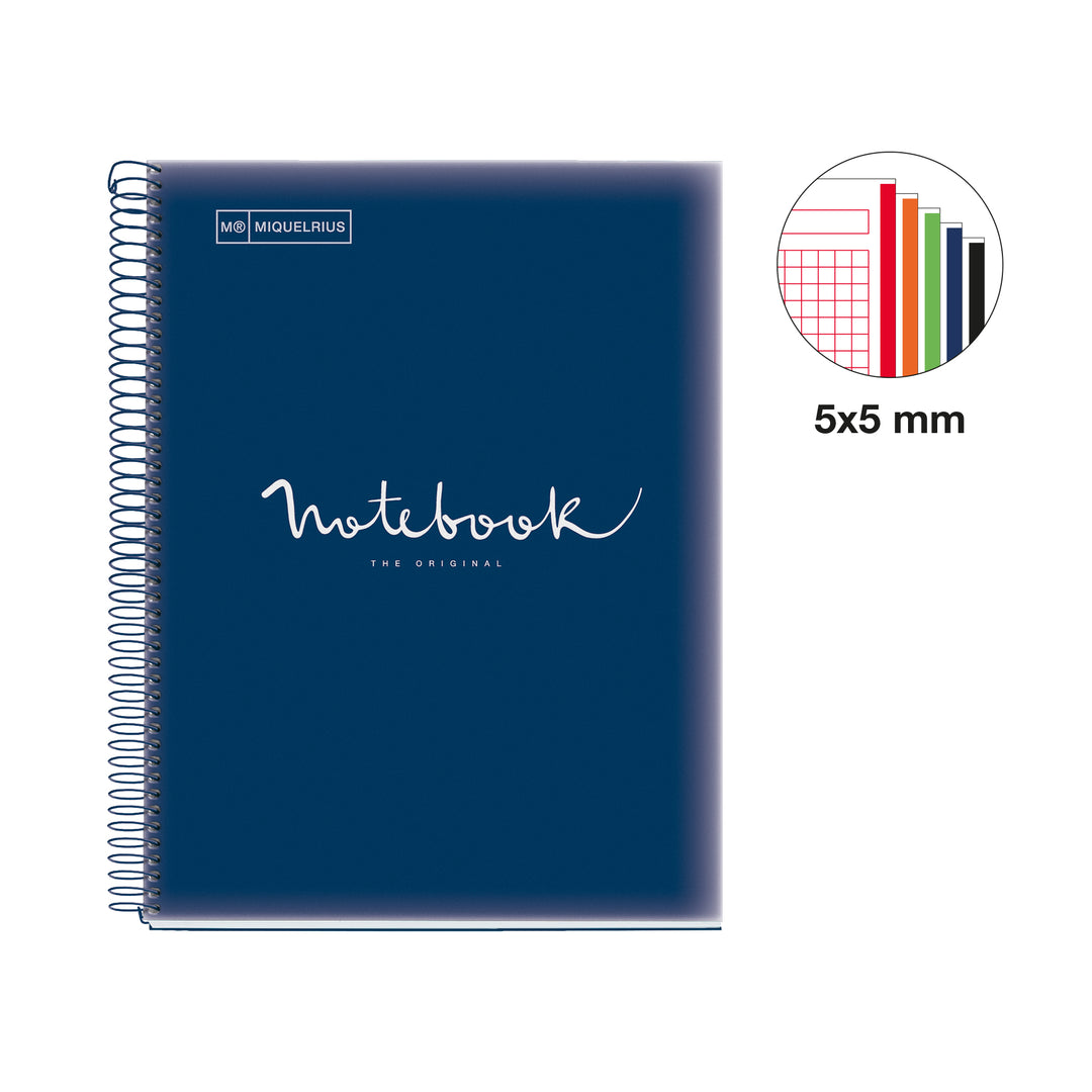Cuaderno NB5 A4 120 CLA 90G PP Emotions Marino
