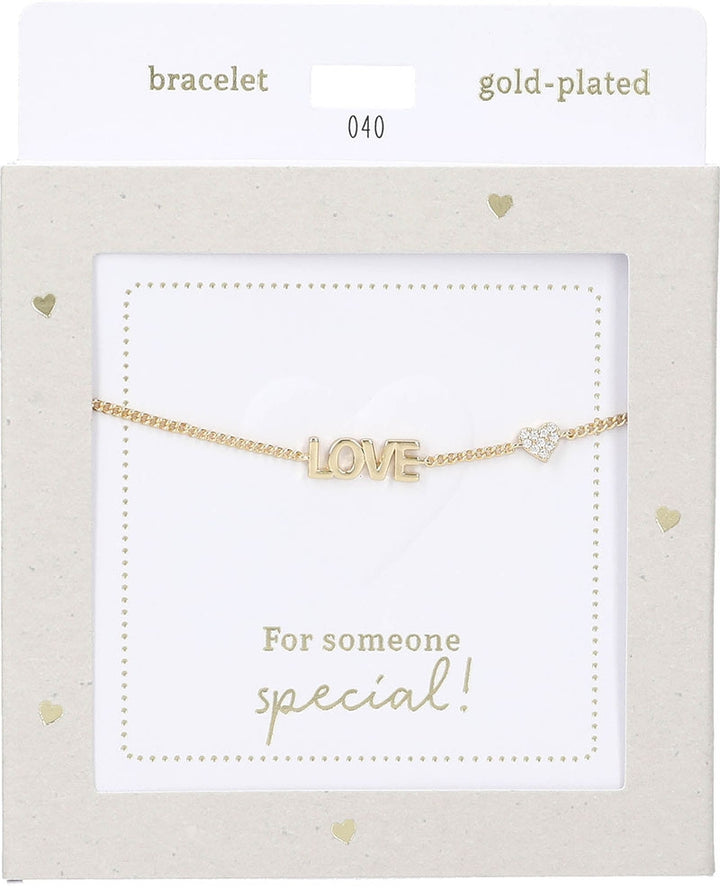 Pulsera Heart of Gold : Love gold