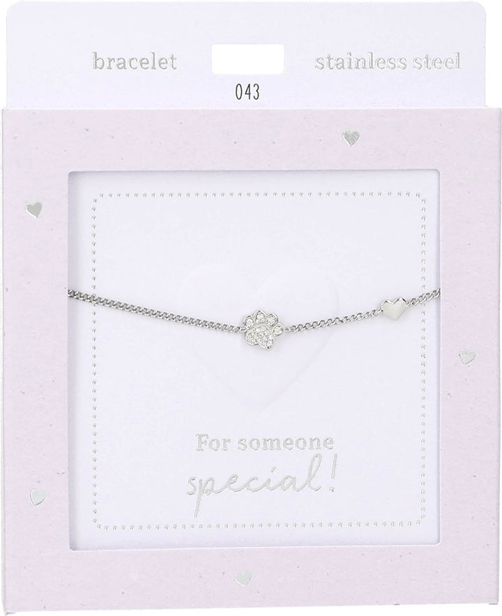 Pulsera Heart of Gold : Paw silver