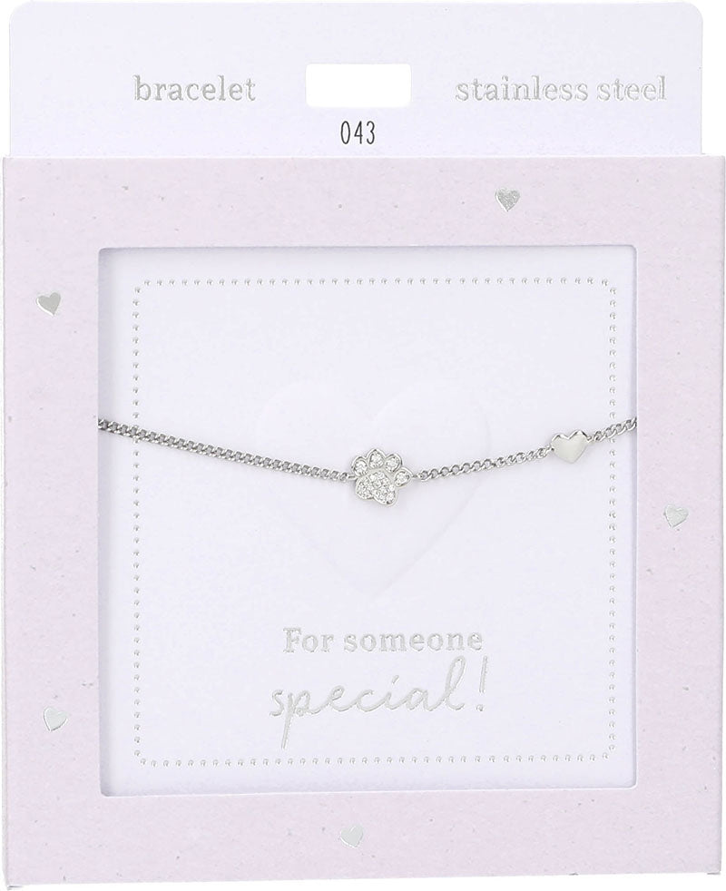Pulsera Heart of Gold : Paw silver