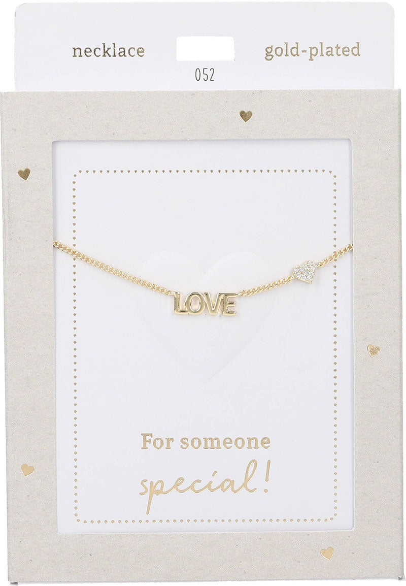 Collar Heart of Gold - Love gold
