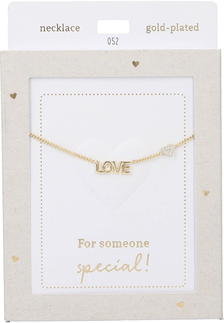 Collar Heart of Gold - Love gold