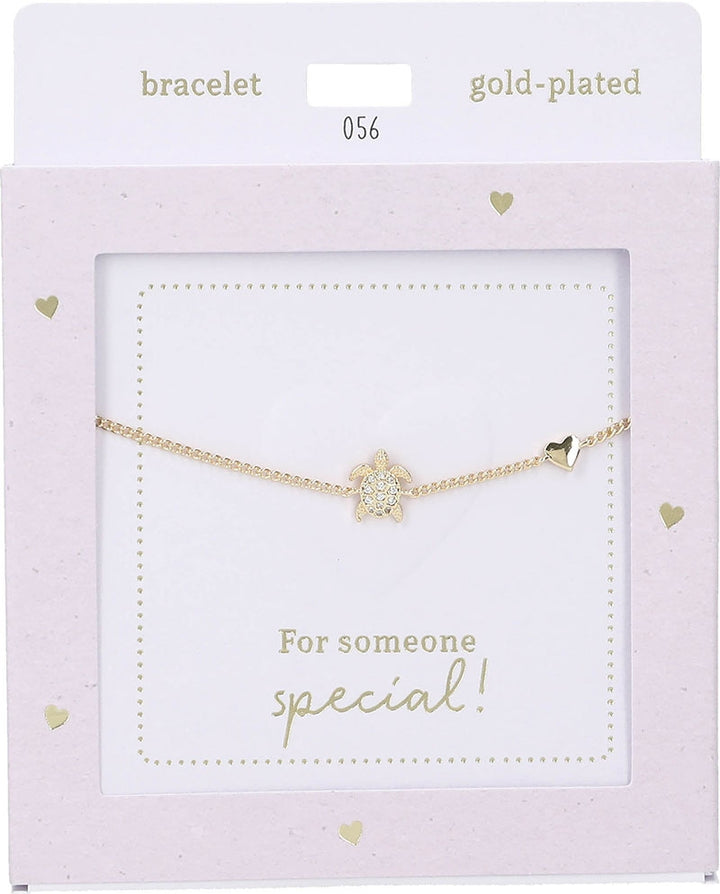 Pulsera Heart of Gold : Turtle gold