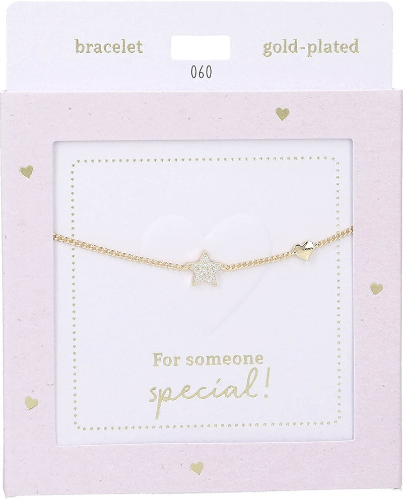 Pulsera Heart of Gold : Star gold