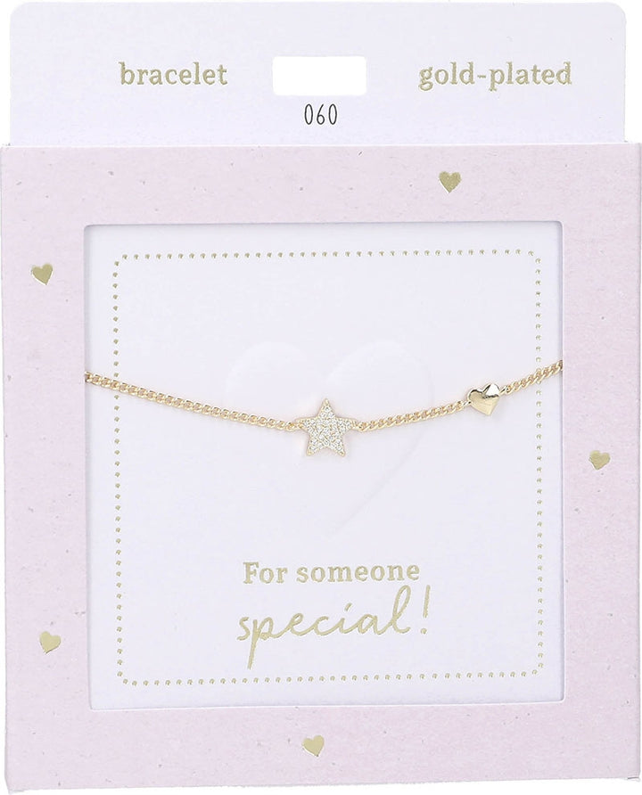 Pulsera Heart of Gold : Star gold