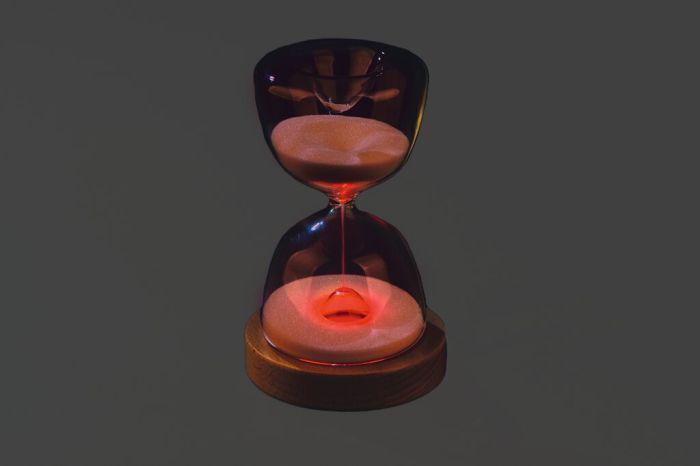 Omm – Reloj de arena LED