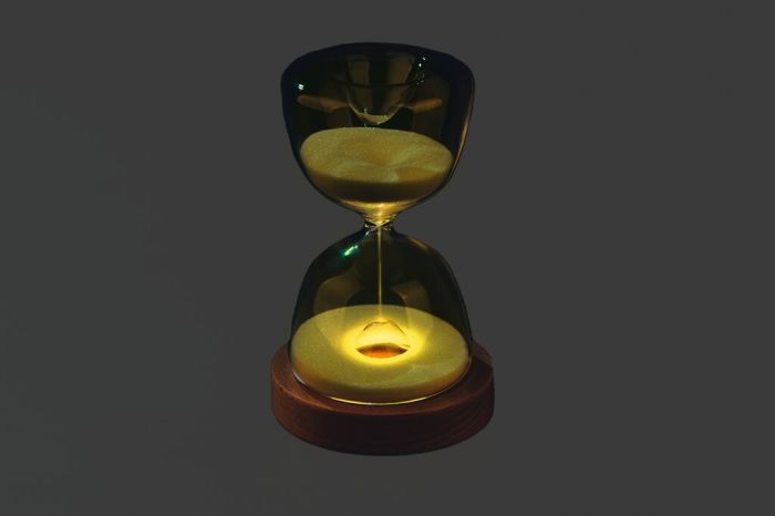 Omm – Reloj de arena LED
