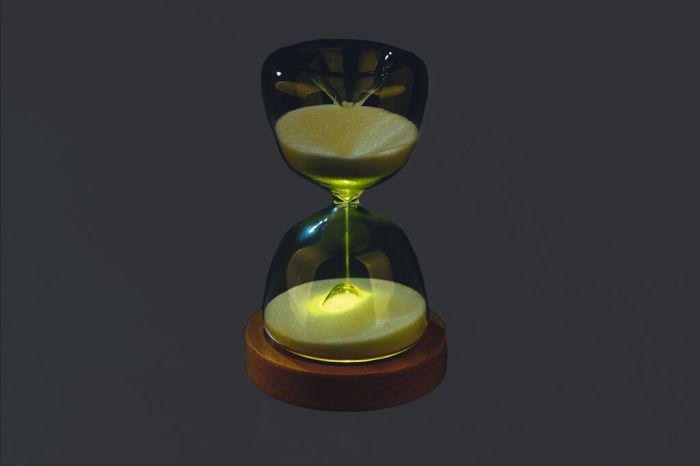 Omm – Reloj de arena LED