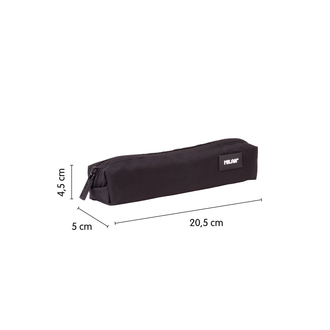 Portatodo mini redondo serie Shadow, negro