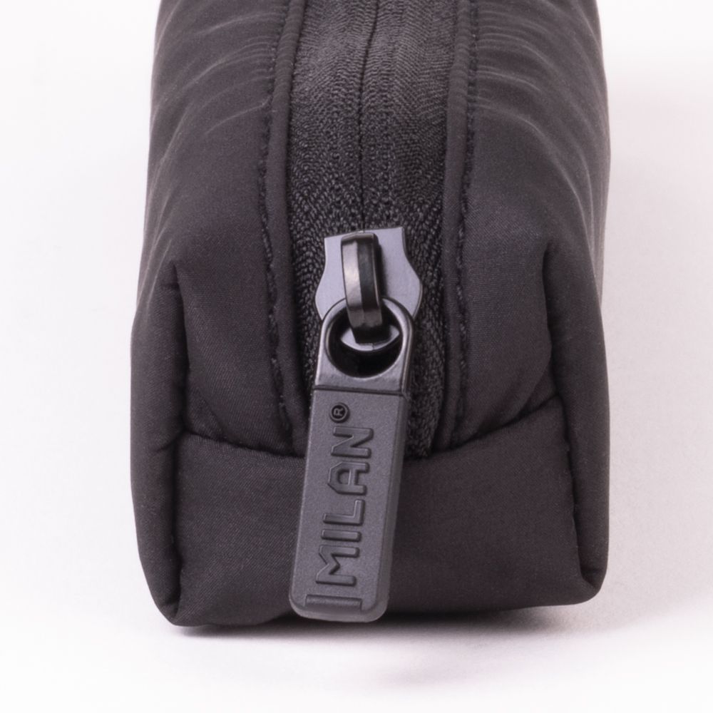 Portatodo mini redondo serie Shadow, negro