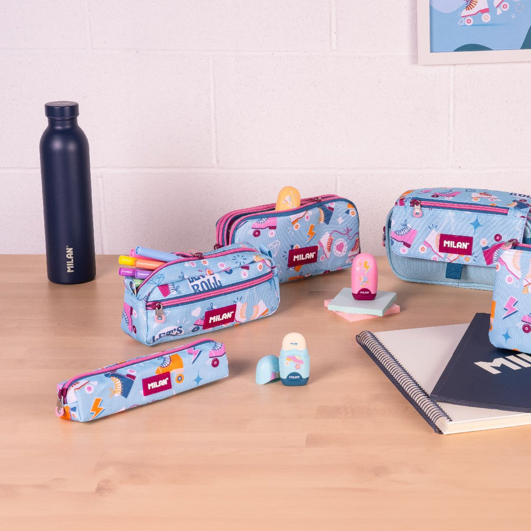 Estuche portatodo mini redondo serie especial Roller 2