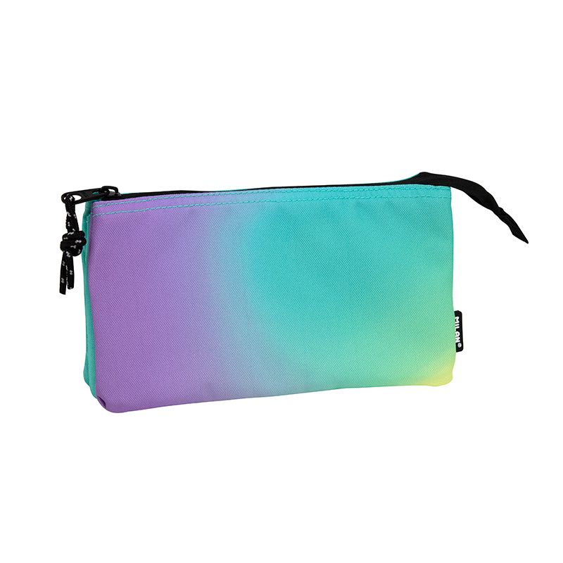 Estuche 5 compartimentos Sunset, turquesa