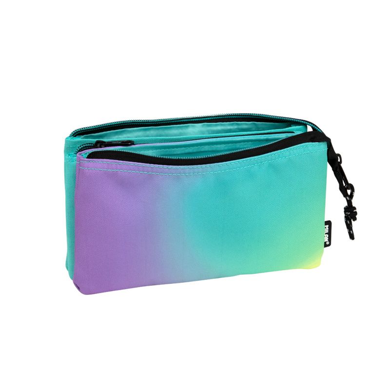 Estuche 5 compartimentos Sunset, turquesa