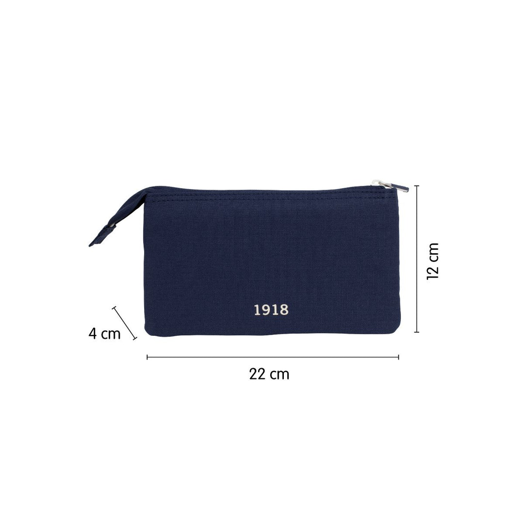 Estuche portatodo 5 compartimentos 1918 Collection, azul marino