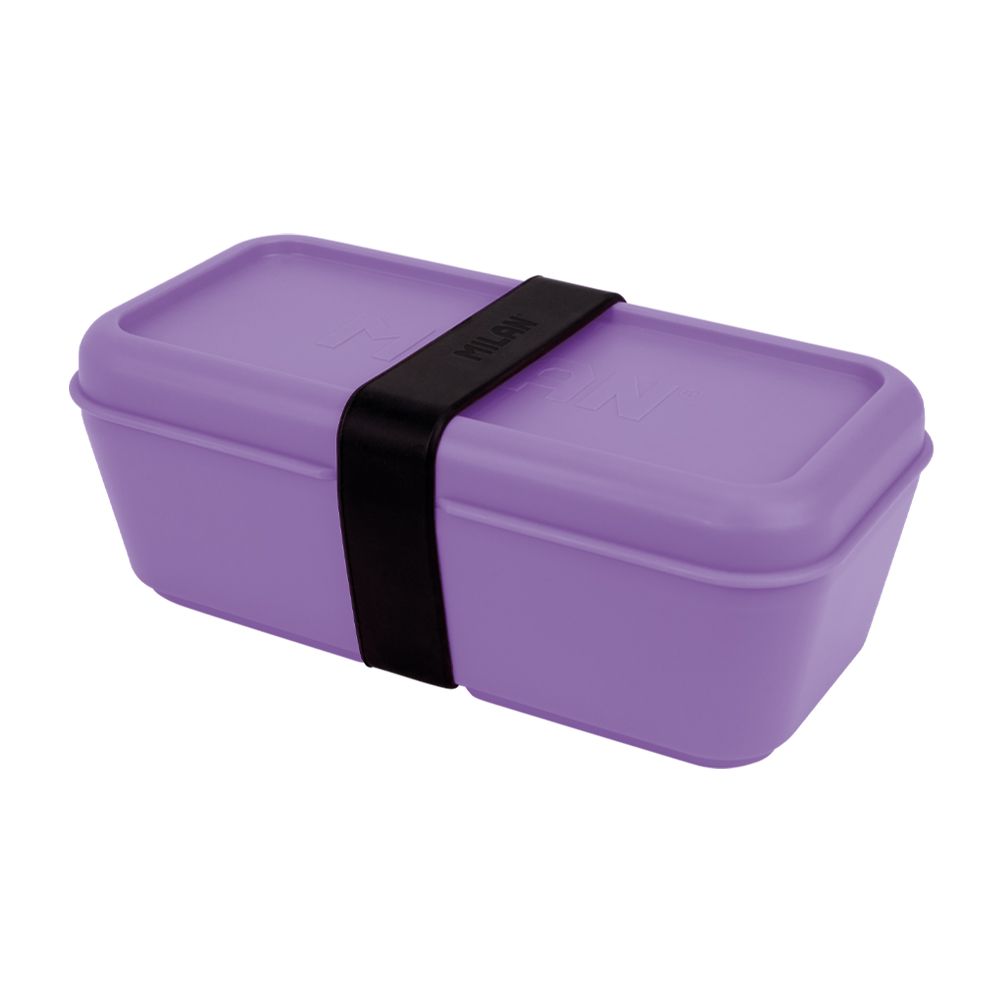 Recipiente para alimentos rectangular 0,75 L lila, Sunset