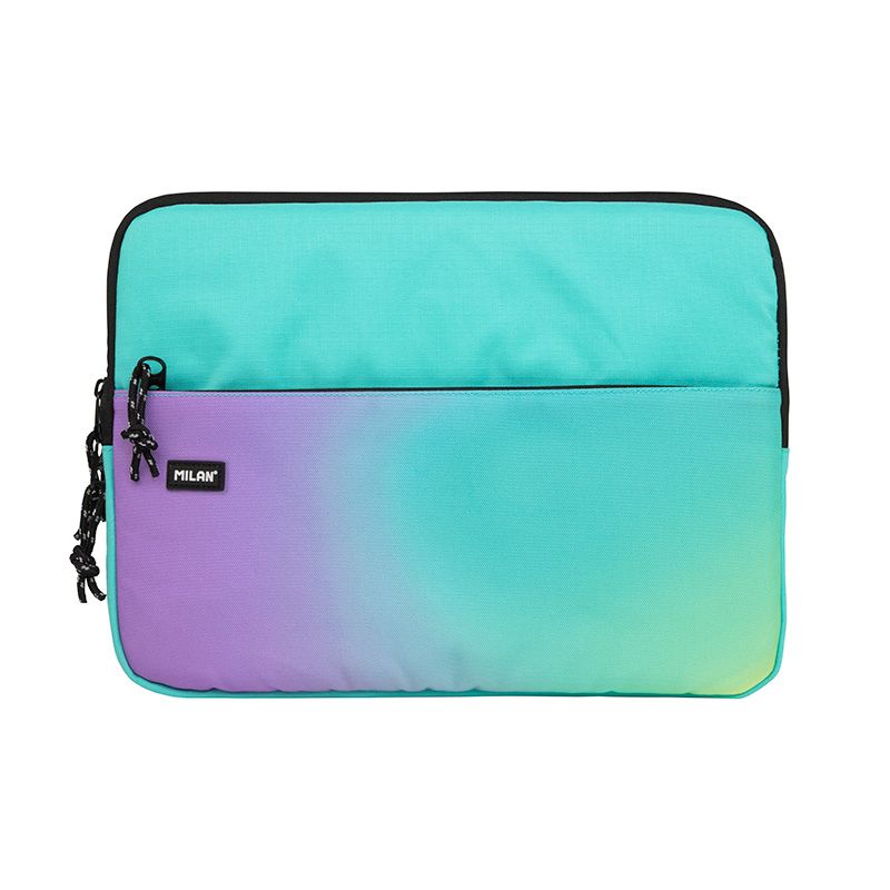 Funda para portátil Sunset, turquesa