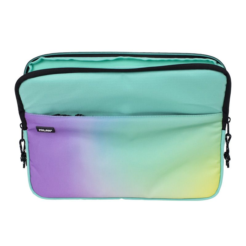 Funda para portátil Sunset, turquesa