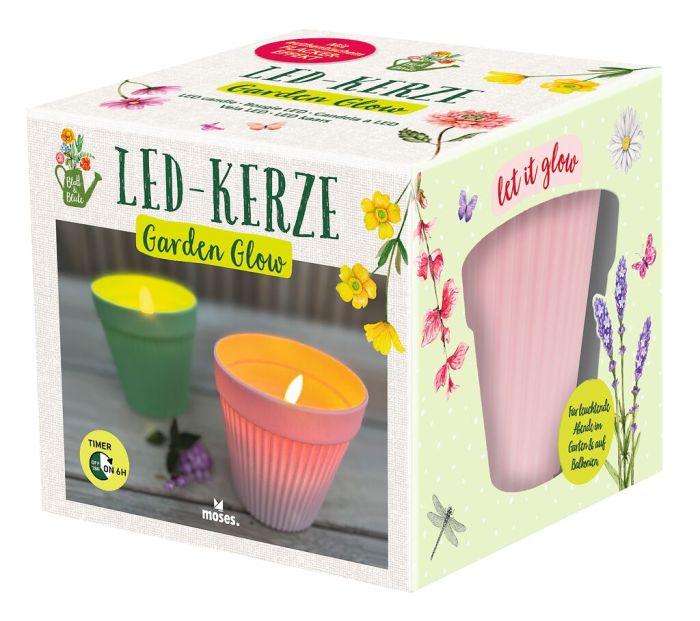 Vela de jardín LED