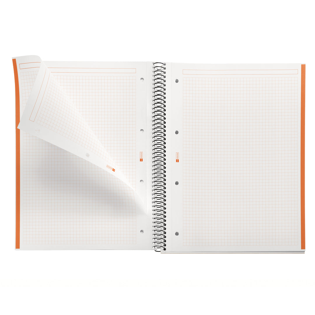 Cuaderno NB1 A4 80 CLA PP Naranja