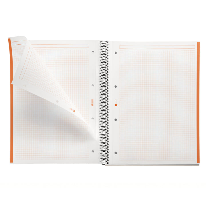 Cuaderno NB1 A4 80 CLA PP Naranja