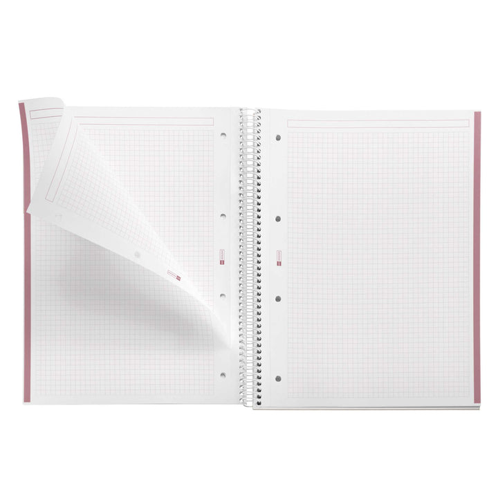 Cuaderno NB1 A4 80 CLA 90G Emotions Rose Dust