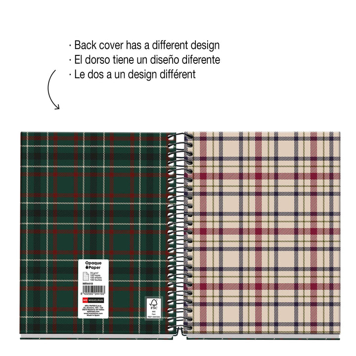 Notebook4 A6 100 Hojas Dots Nessie Highland Days