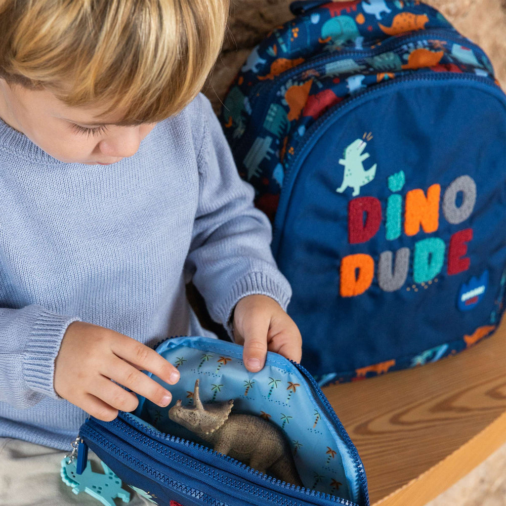 Mochila Doble Recicl. Fun Dino