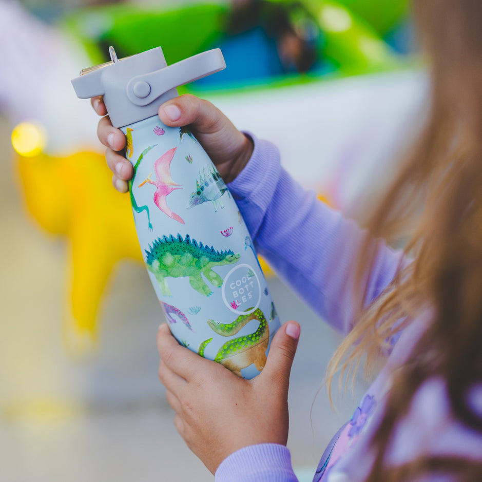 The Kids Bottle - Botella de agua para niños 260 ml - Dinos Planet