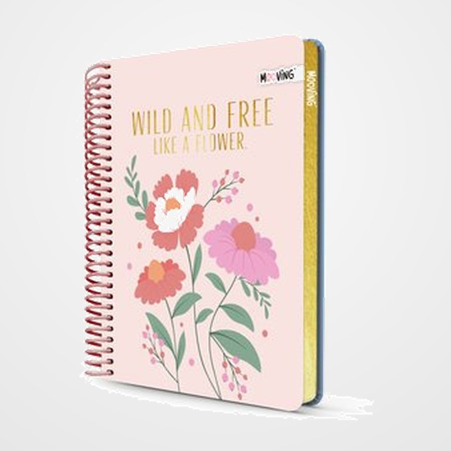 Cuaderno espiral A5 Premium Garden