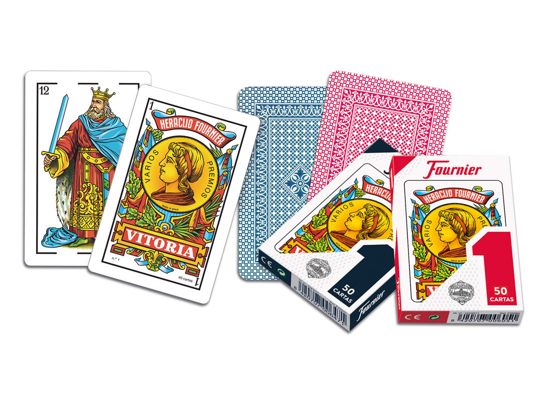 Baraja cartas española 27/50 c/plástico