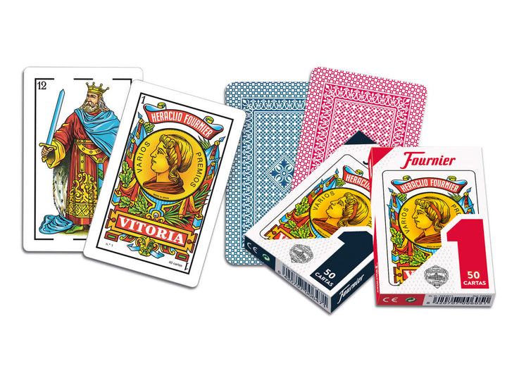Baraja cartas española 27/50 c/plástico