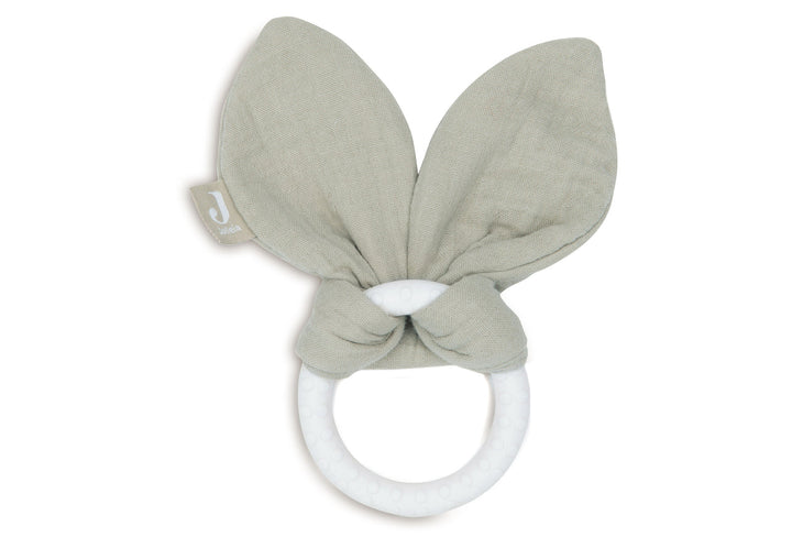 Anillo mordedor silicona Bunny Ears Olive green