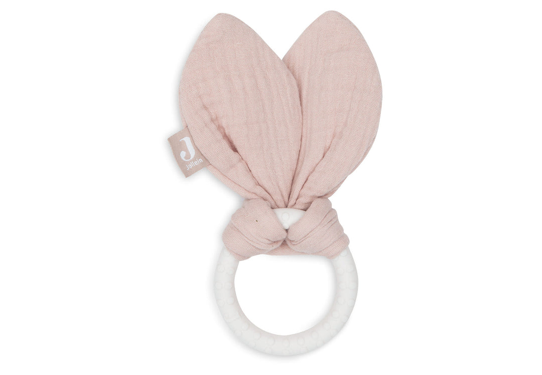Anillo mordedor silicona Bunny Ears Wild Rose