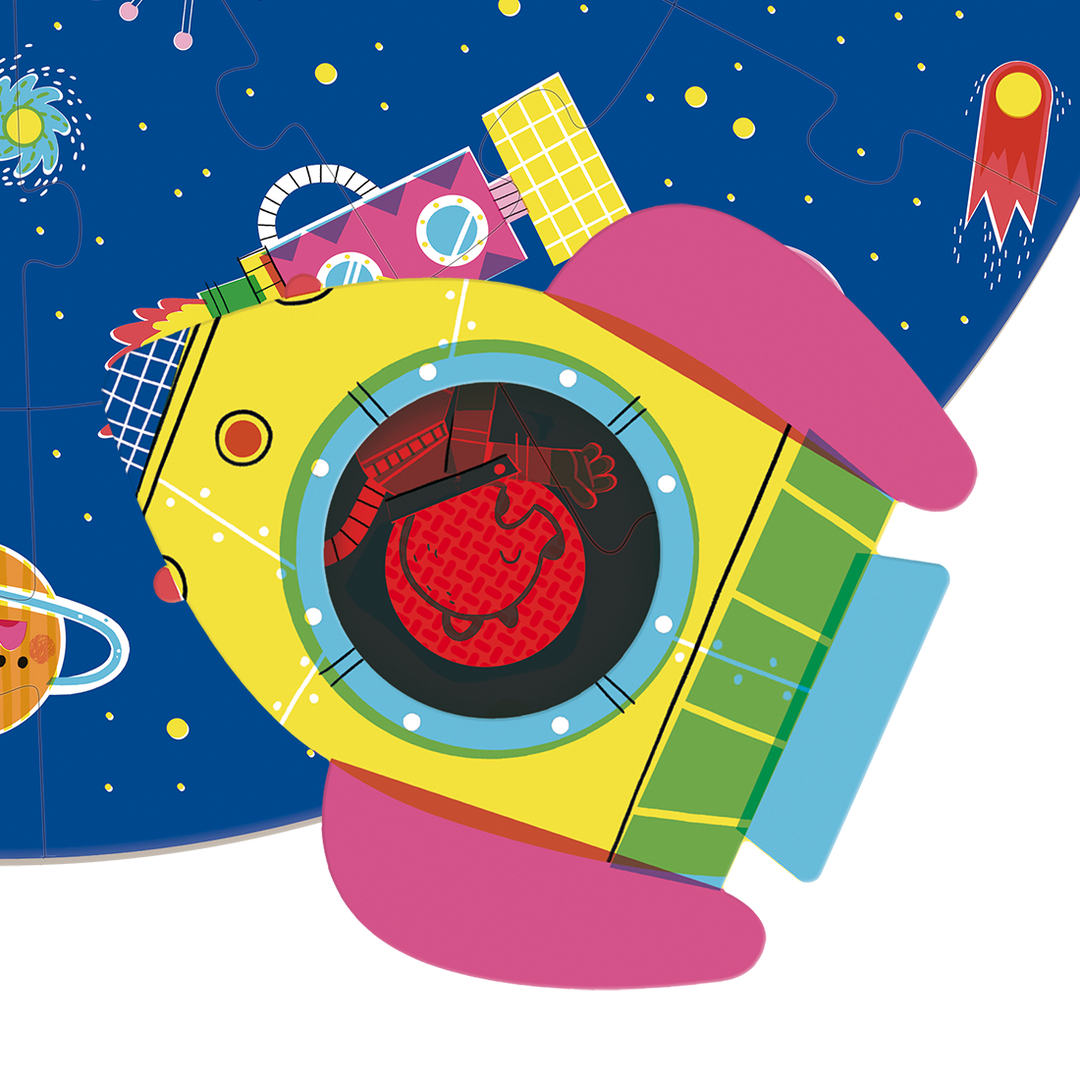 Puzzle XXL circular : Space