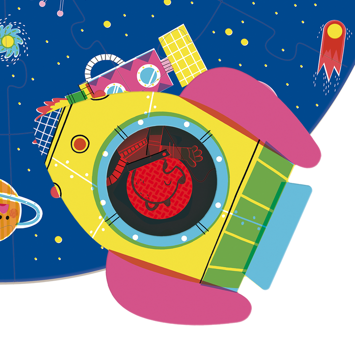 Puzzle XXL circular : Space