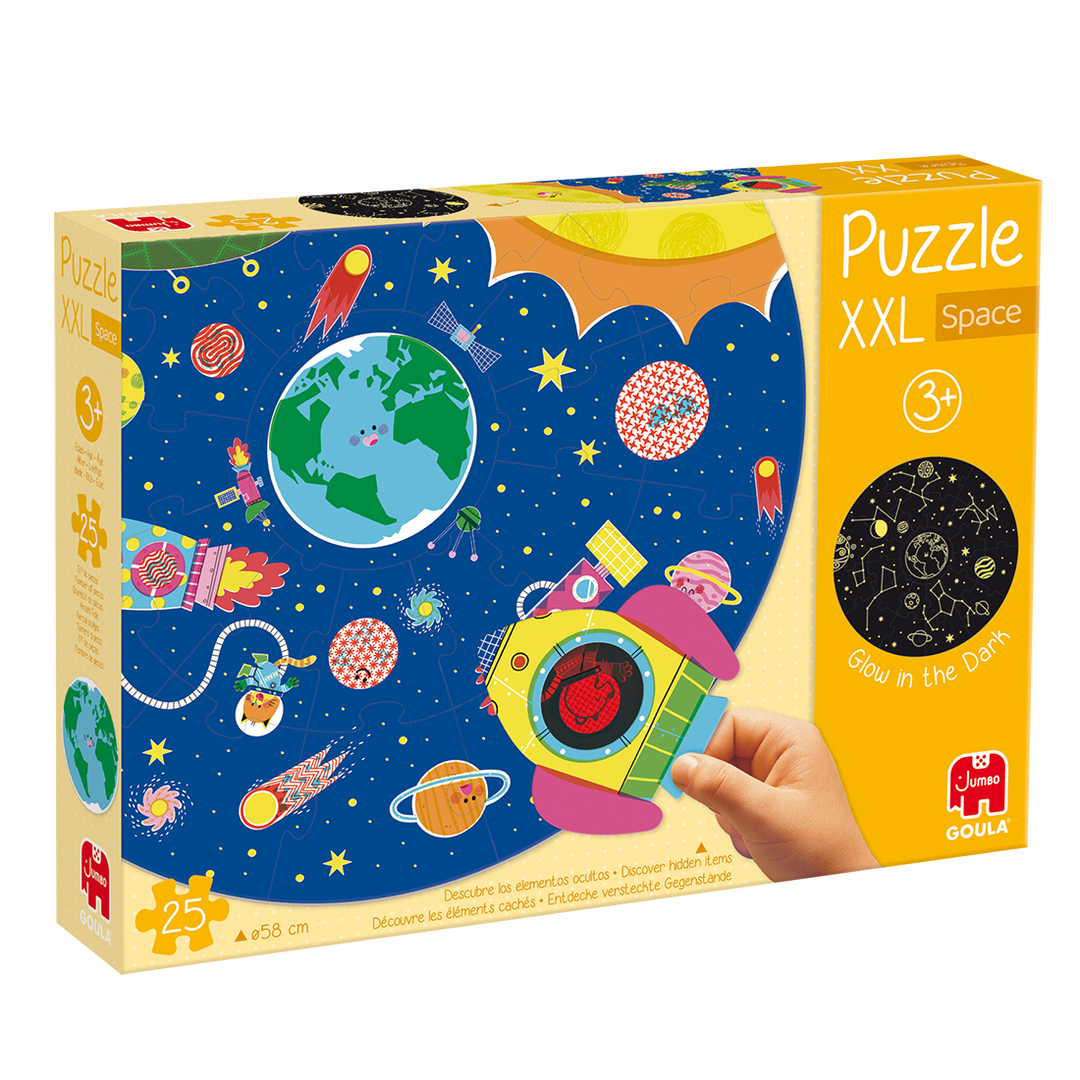 Puzzle XXL circular : Space