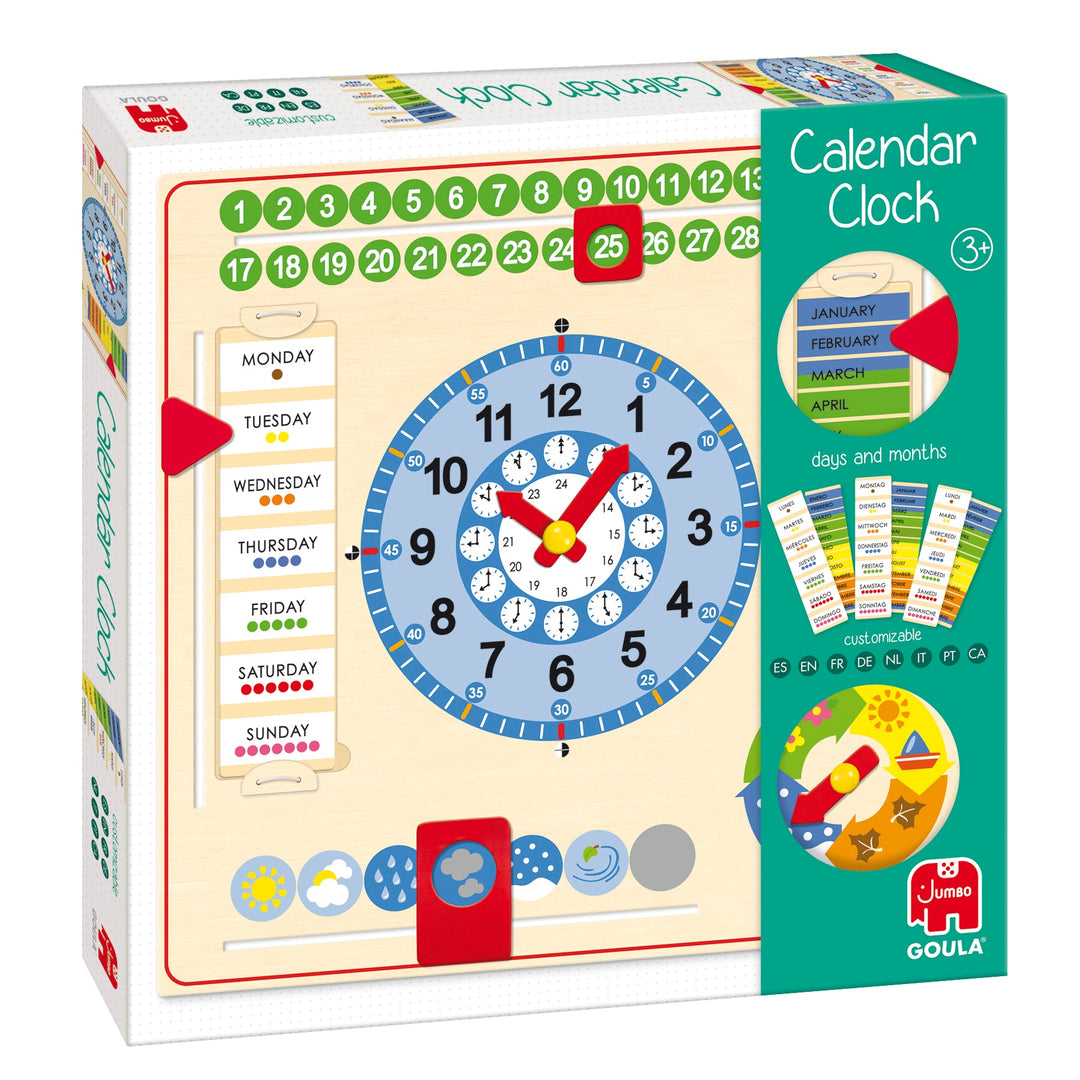 Reloj calendario