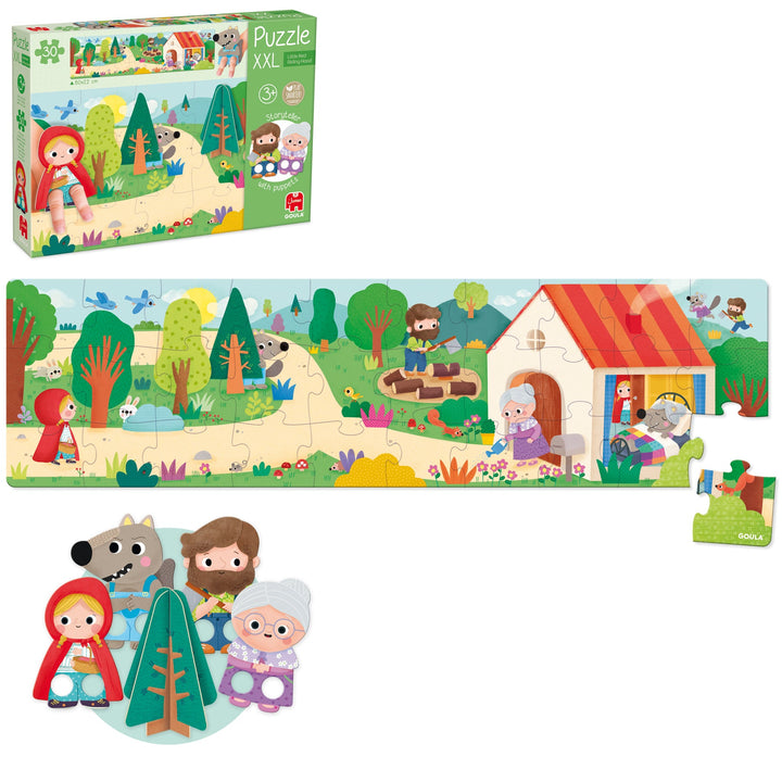 Puzzle XXL Caperucita roja