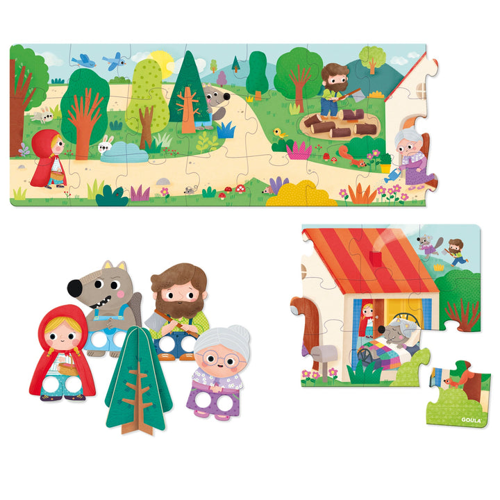 Puzzle XXL Caperucita roja