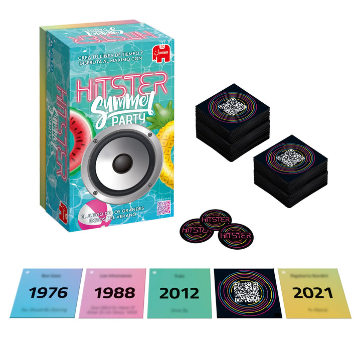 Hitster Summer ¡el juego de los grandes éxitos musicales!