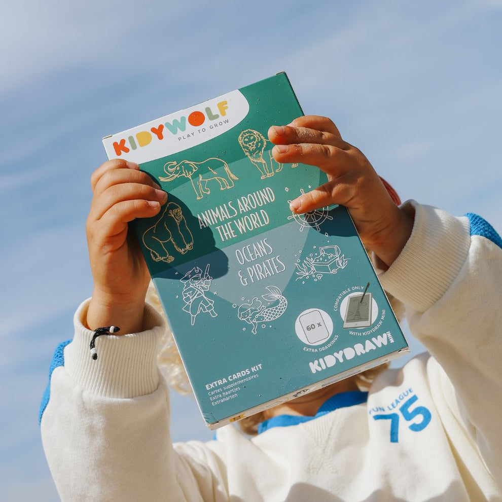 Plantillas Kidydraw mini Animals around the world / Oceans & Pirates