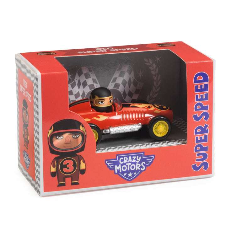 Crazy Motors Red Super Speed