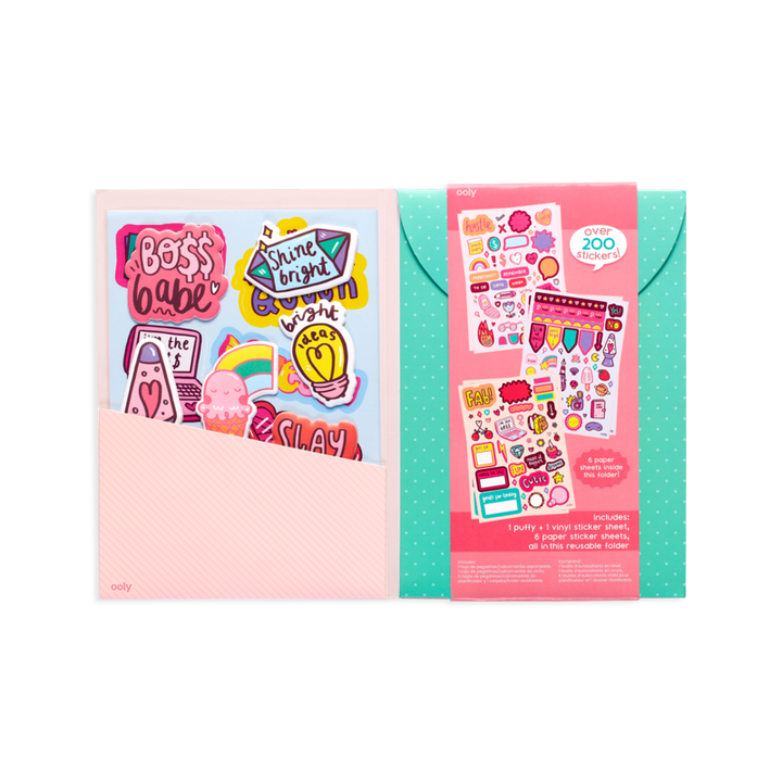 Pegatinas Sticker Stash - Girl boss